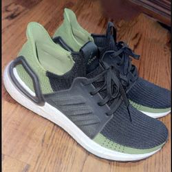 Men’s Adidas UltraBoost 19 Black Tech Olive