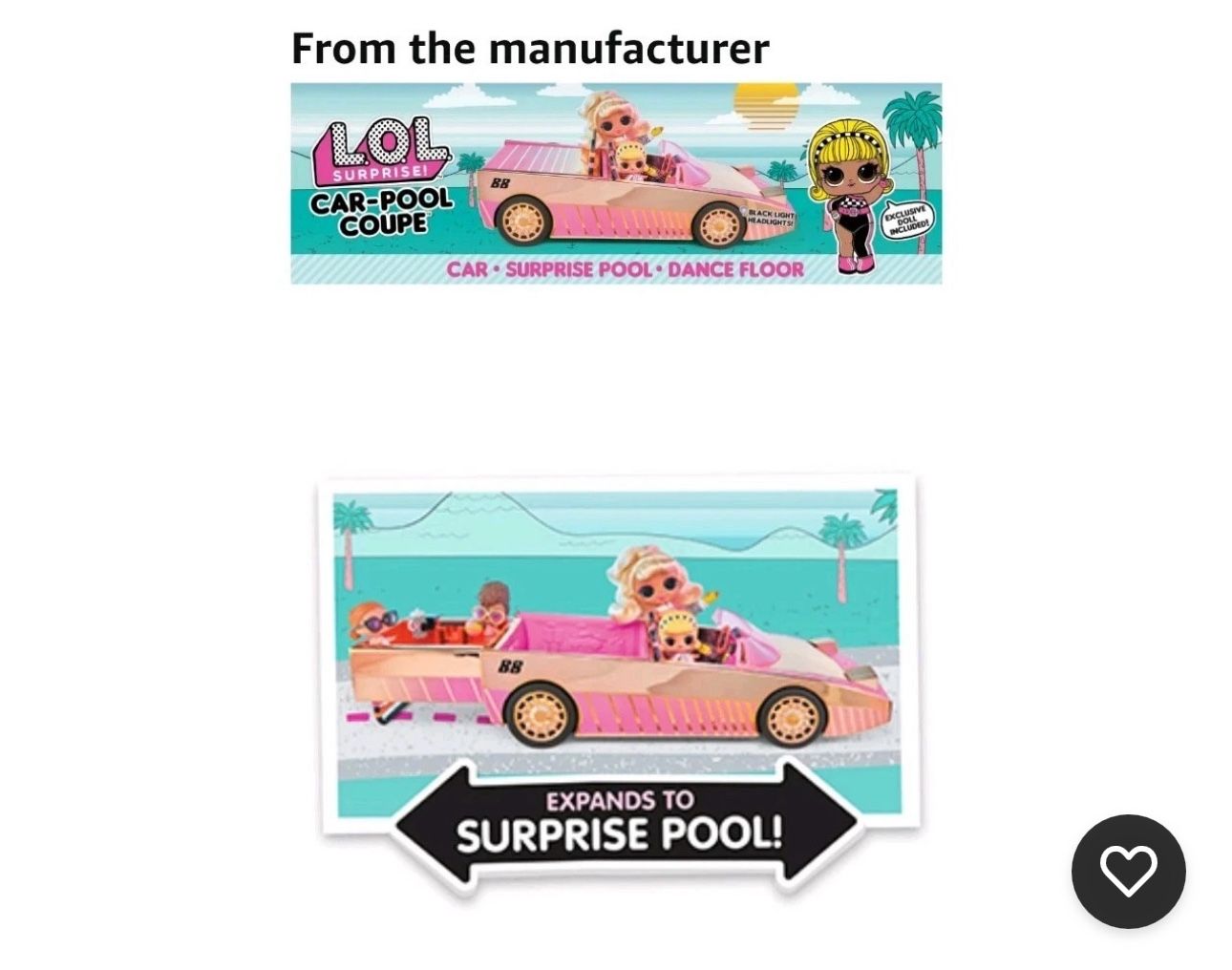 L.O.L. Surprise Car-Pool Coupe