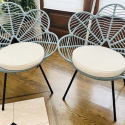 Boho Rattan Chairs