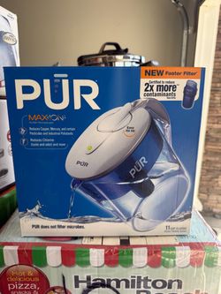 PUR 11-Cup Classic Water Filter Pitcher Filtration System - Brand New