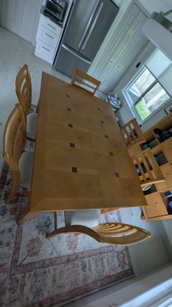 Dining Room Table And Chairs