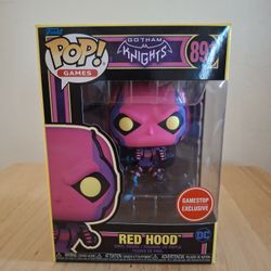 Black Light Red Hood Funko Pop !