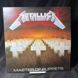 Metallica Master of Puppets 2008 Reissue Vinyl Record VG Condition