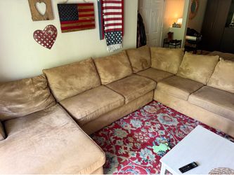 Microfiber Sectional Couch
