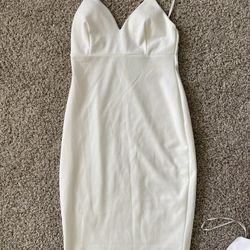 White Medium Dress