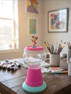 Handcrafted character candy bowl