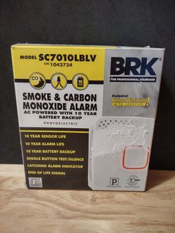 Smoke & Carbon Monoxide Alarm Exclusive Voice Warning
