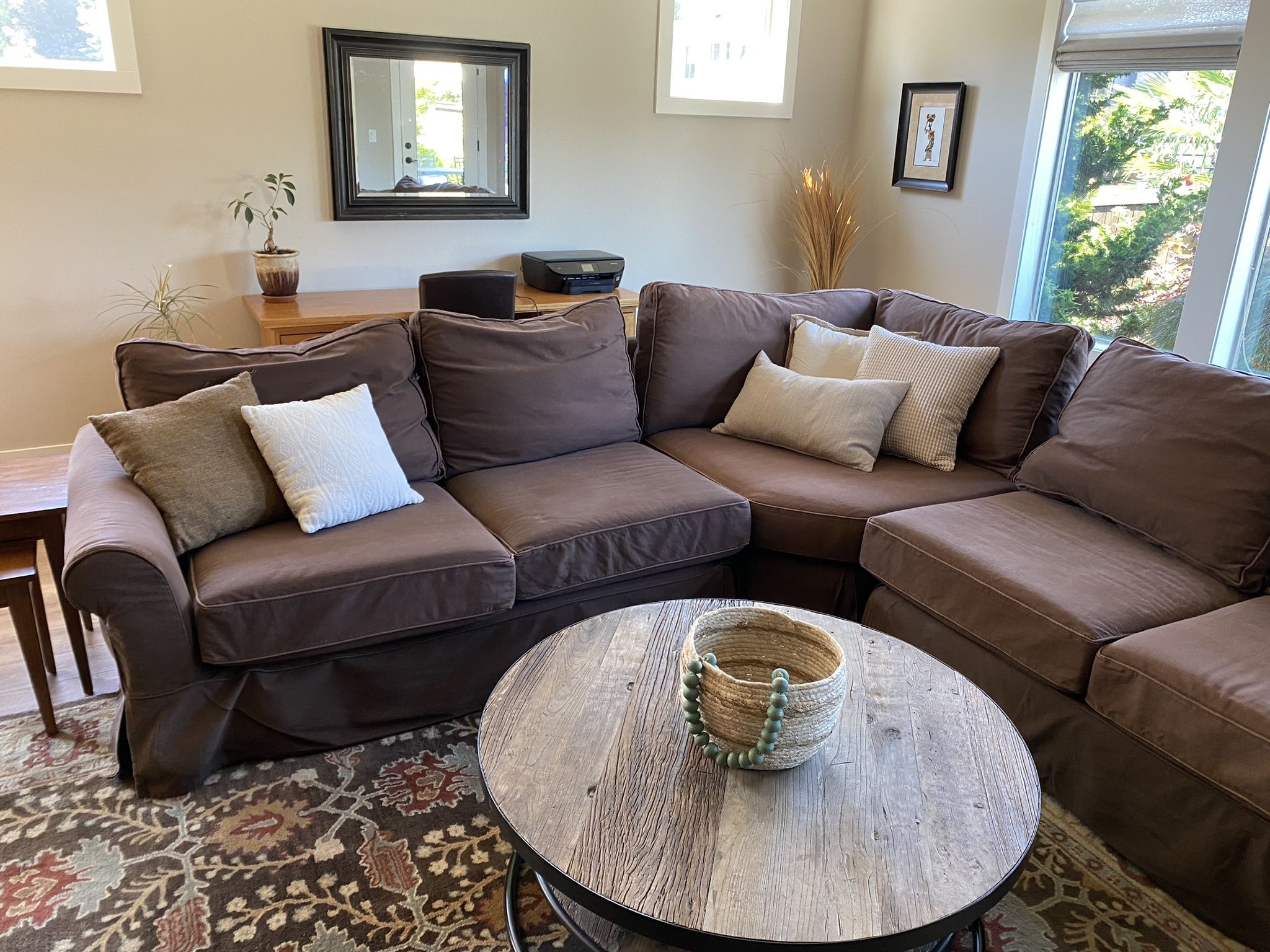 Pottery Barn  L-Shaped Sectional