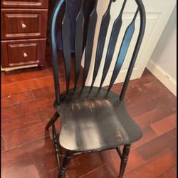 Sunset Trading Black Cherry Selections Dining Chair, Antique Distressed