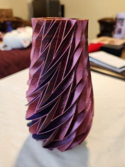 3D Print Multicolored Vase