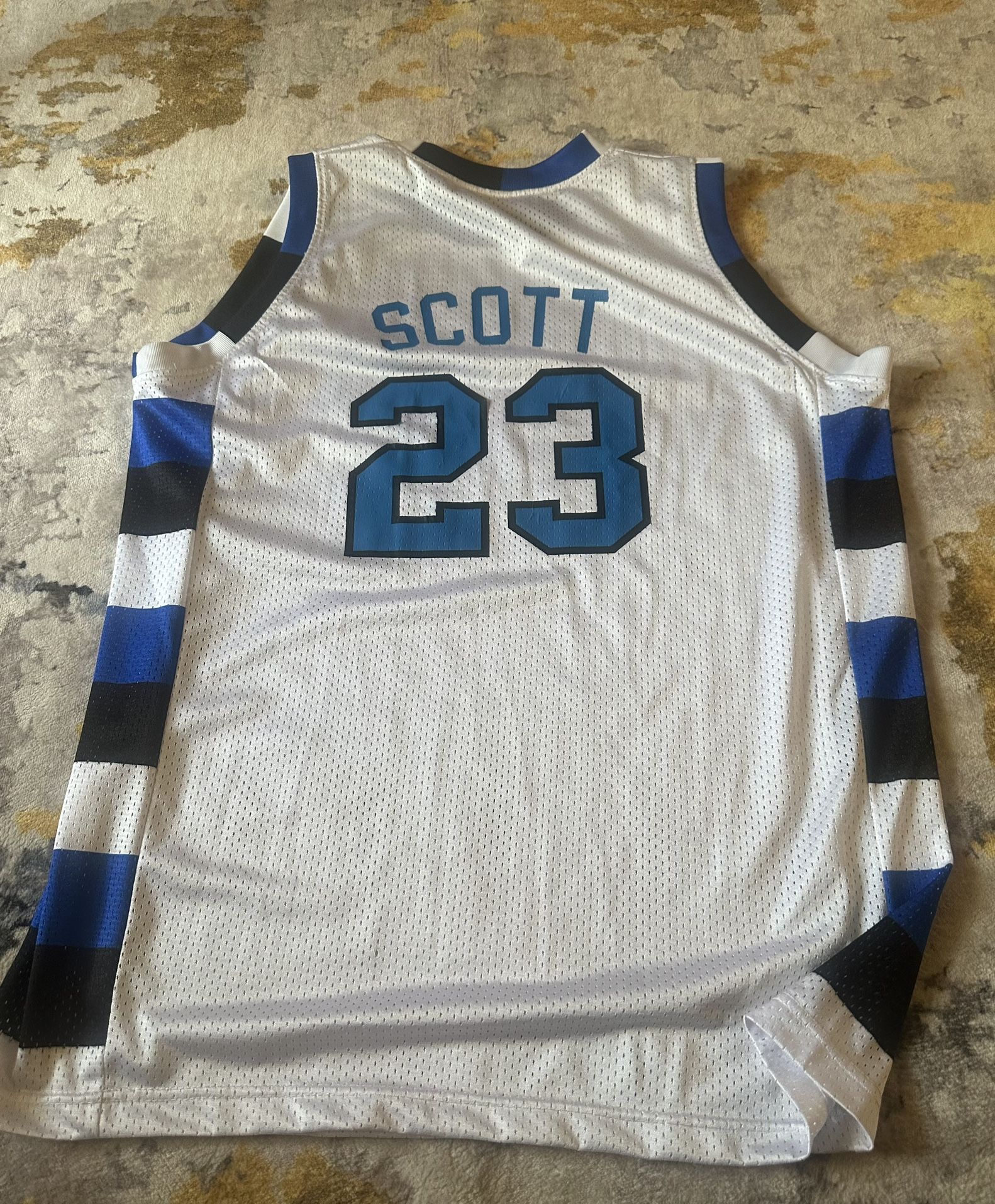 Nathan Scott #23 Ravens Basketball Jersey White One Tree Hill Adult Size L