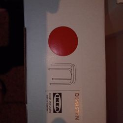 2 New Red Short Stools