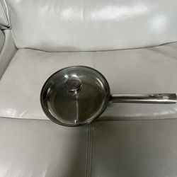 NEW 10” Wolfgang Puck stainless steel fry pan