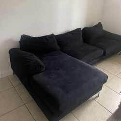 $100 L shape Couch 