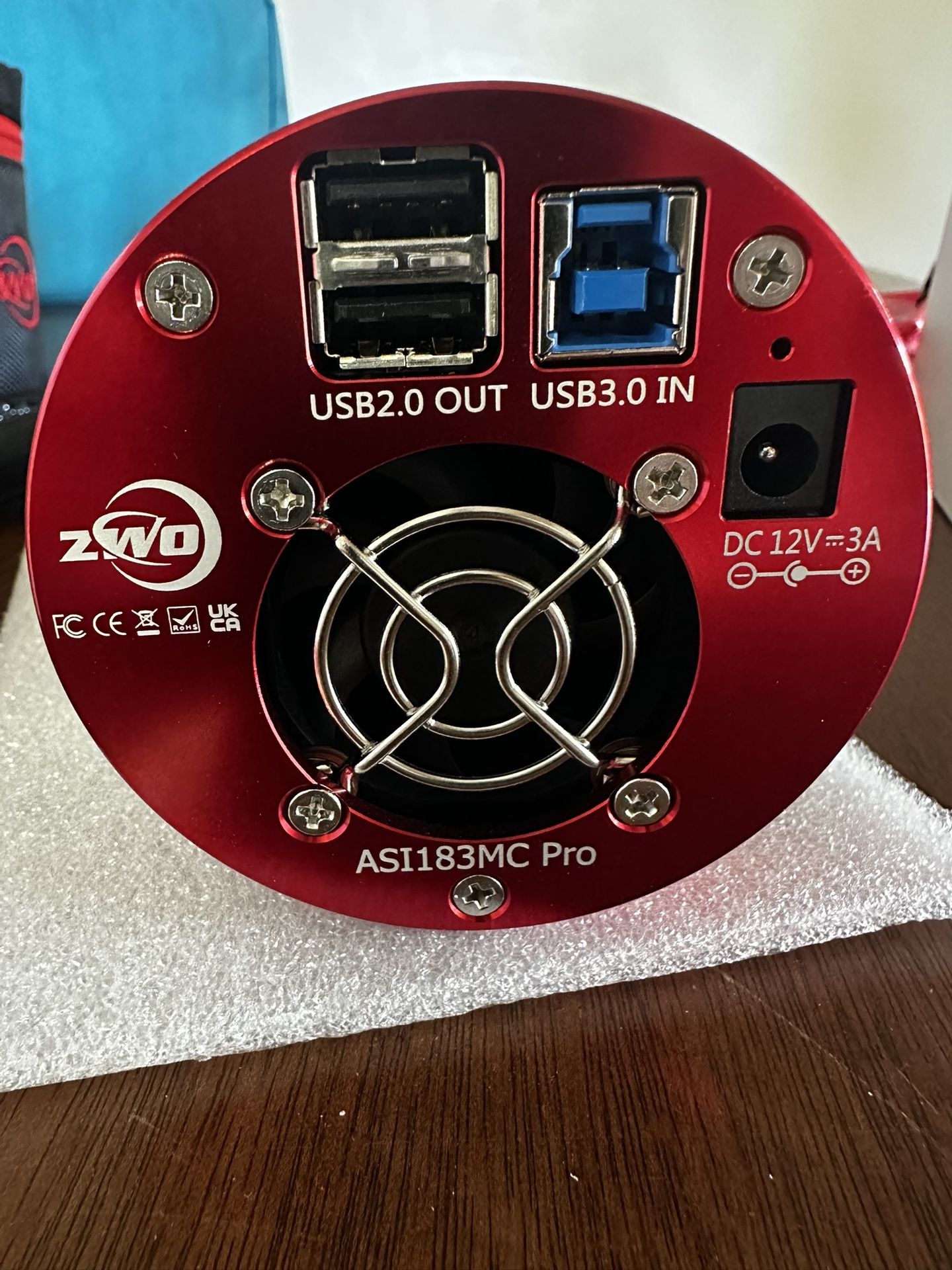 Zwo 183mc Pro Cooled Astrophotography Camera
