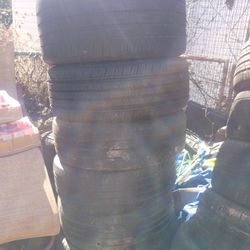 Tires For Sale All Sizes Tires Are Like New Some New No Holes Or Patches Or Rips On Any Of Them 