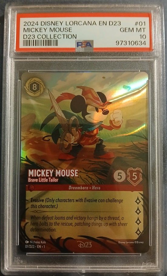 2024 DISNEY LORCANA EN 3 MORPH/2024 DISNEY LORCANA EN D23 MICKEY MOUSE
