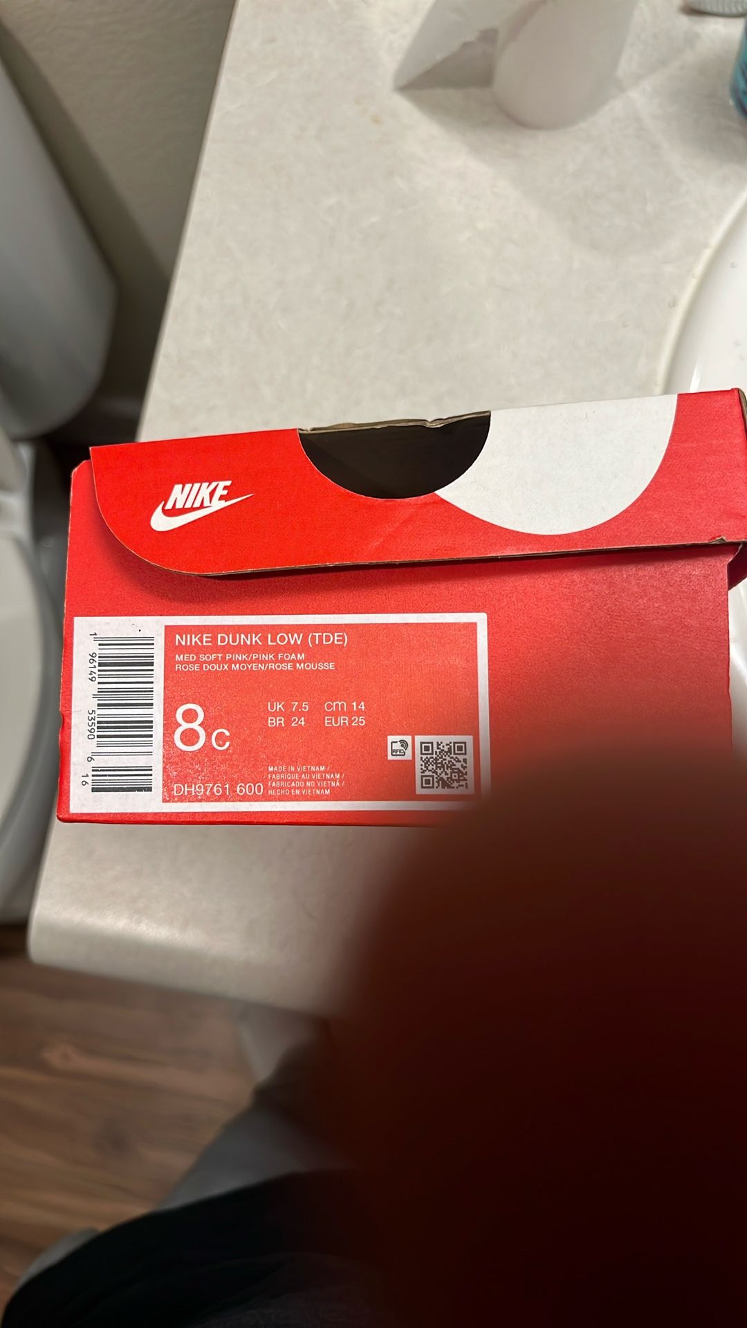 Triple Pink dunks 8c