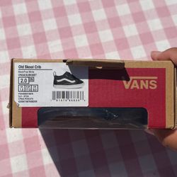 Vans Old Skool Crib Baby Shoes Size 2