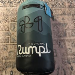Rumpl Puffy Blanket Cascade Fade Green 1 Person New