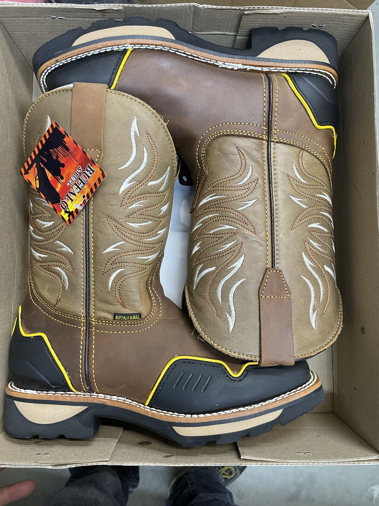Buffalo Work Boots Size 6 7.5 &8.5-9.5