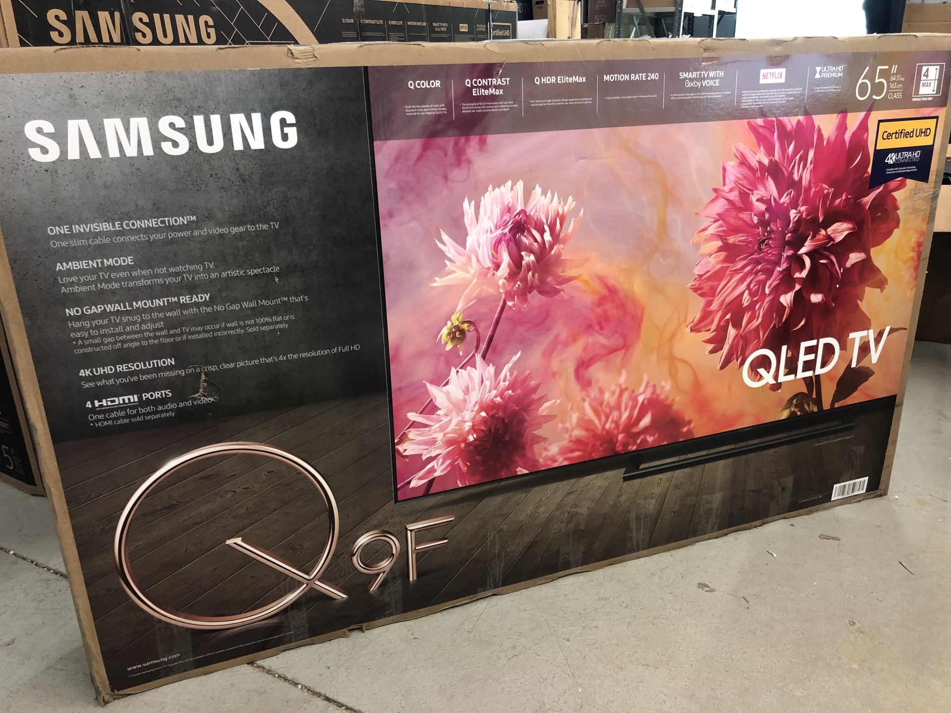 Samsung QN65Q9FN 65-inch QLED 4K UHD Smart TV 2018