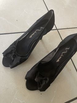 Vintage Open Toe Pumps 