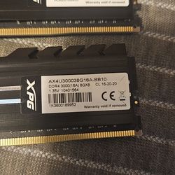 32gb Ddr4 Ram (4x8)