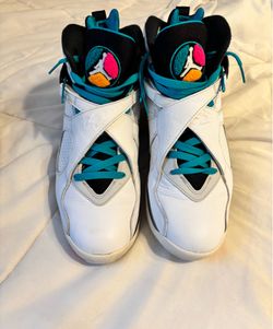 Air Jordan 8 Retro South Beach Size 11.5 Men’s - Used No Box