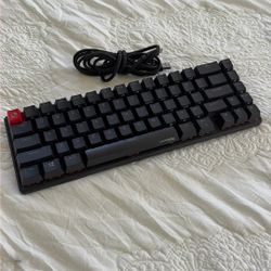 Hyperx Alloy Origins 65% Keyboard Red Switches