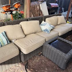 Outdoor Sectional Couch.  
