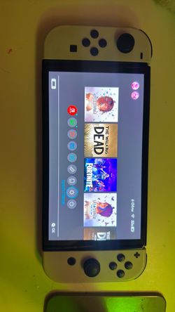 Nintendo Switch OLED – White Joy-Cons + White Dock