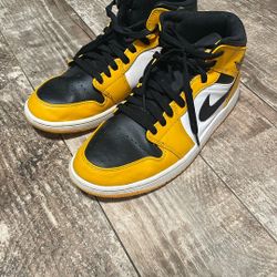 Jordan 1 Taxi Black Toe