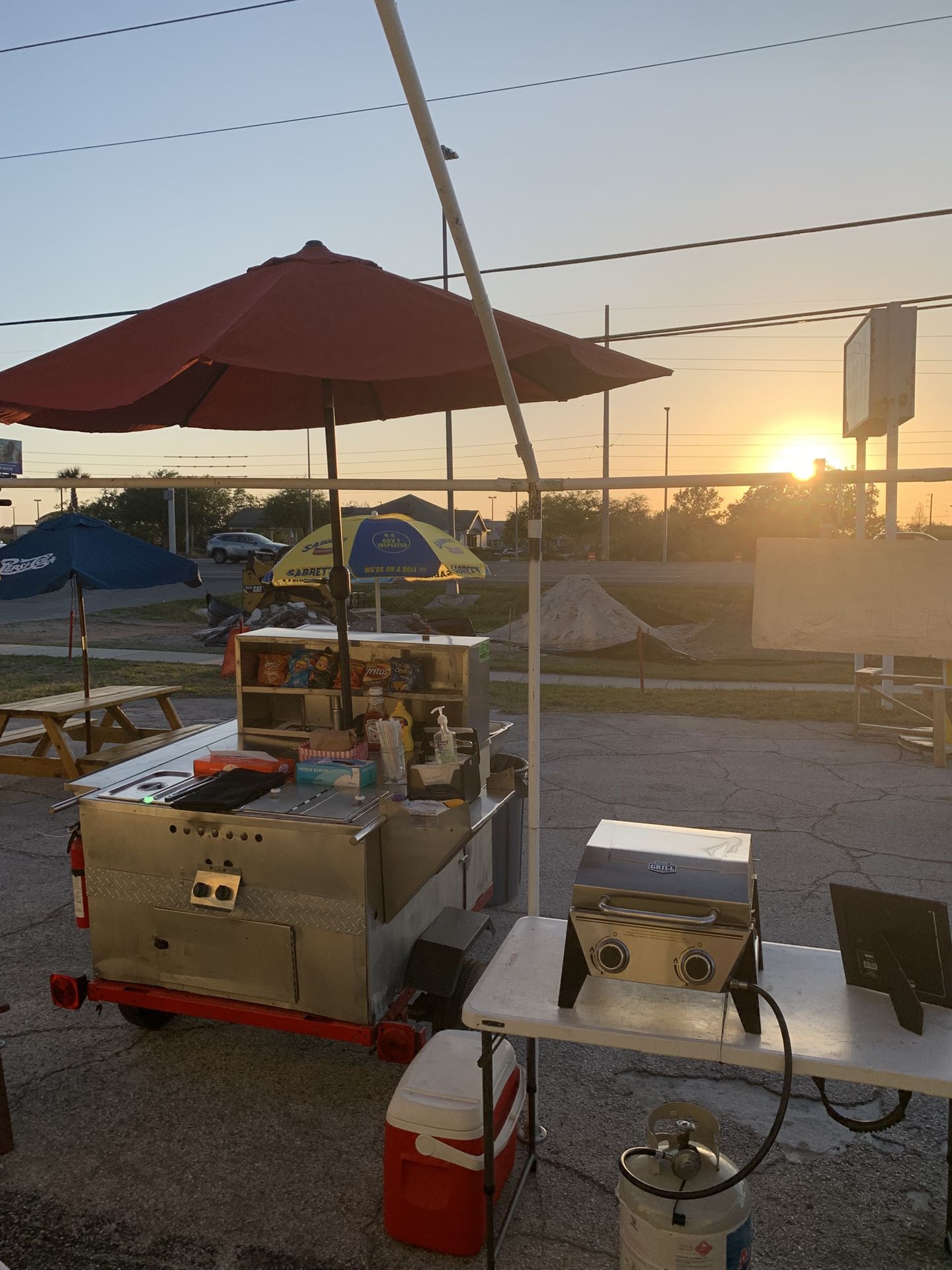 Hot Dog Cart