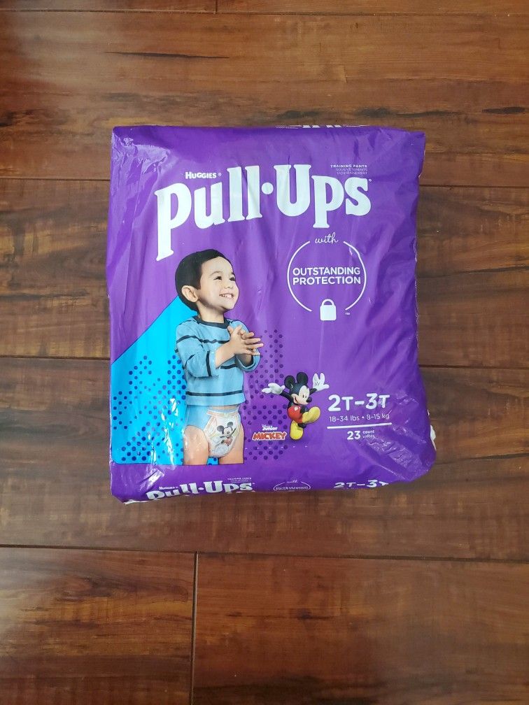 Huggies Pull•Ups Training Underwear: Size 2T-3T 23 Count