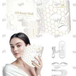 LED Beauty mask  – 7 Colors Light Therapy Mask for Face & Neck