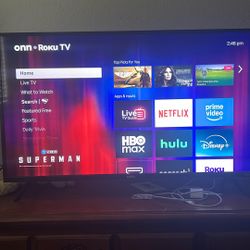 roku onn 40 inch hd tv (tv remote not included)
