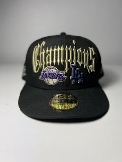 Lakers /Dodgers Champions Fitted Cap 7 1/8
