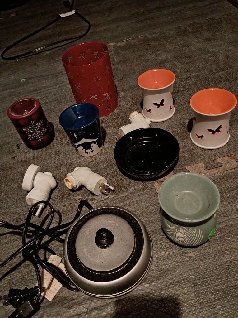 Assortment Of Wax Warmers