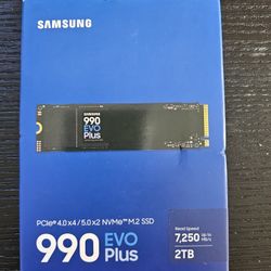 SAMSUNG 990 EVO Plus 2TB PCle NVMe M.2 2280 Internal SSD MZ-V9S2T0