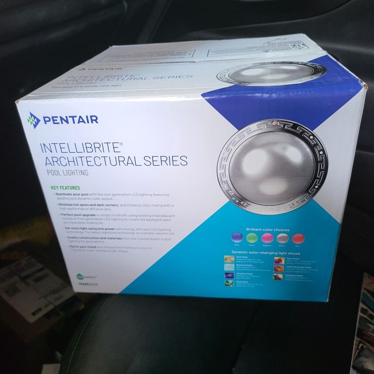 Pentair Intelebrite Architectural Series Color Pool Light. You Will Not Find This Cheaper Anywhere Online Will Go Fast So Hurry