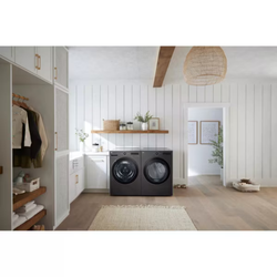 LG 7.4 cu. ft. Smart Front Load Electric Dryer black