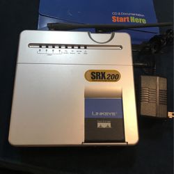 LINSKYS SRX 200  WIRELESS G BROADBAND ROUTER