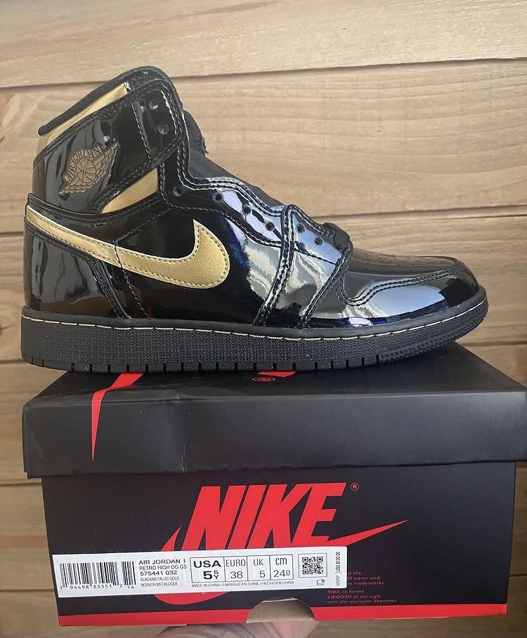 Jordan 1 Black Gold