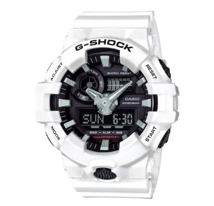 White Gshock 