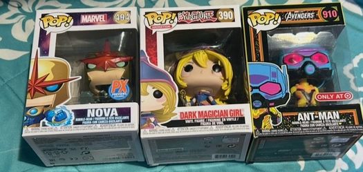 3 Funko pops
