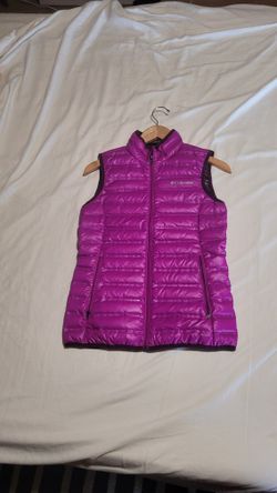 Purple Down Vest