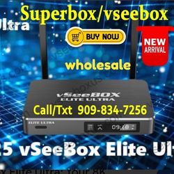 VSEEBOX ELITE ULTRA VSEE BOX 1 YEAR WARRANTY NEW ARRIVAL 2025 SUPERBOX S6 MAX ULTRA PRO !!!!!