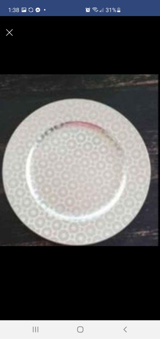 Gold Or Silver Charger Plates
