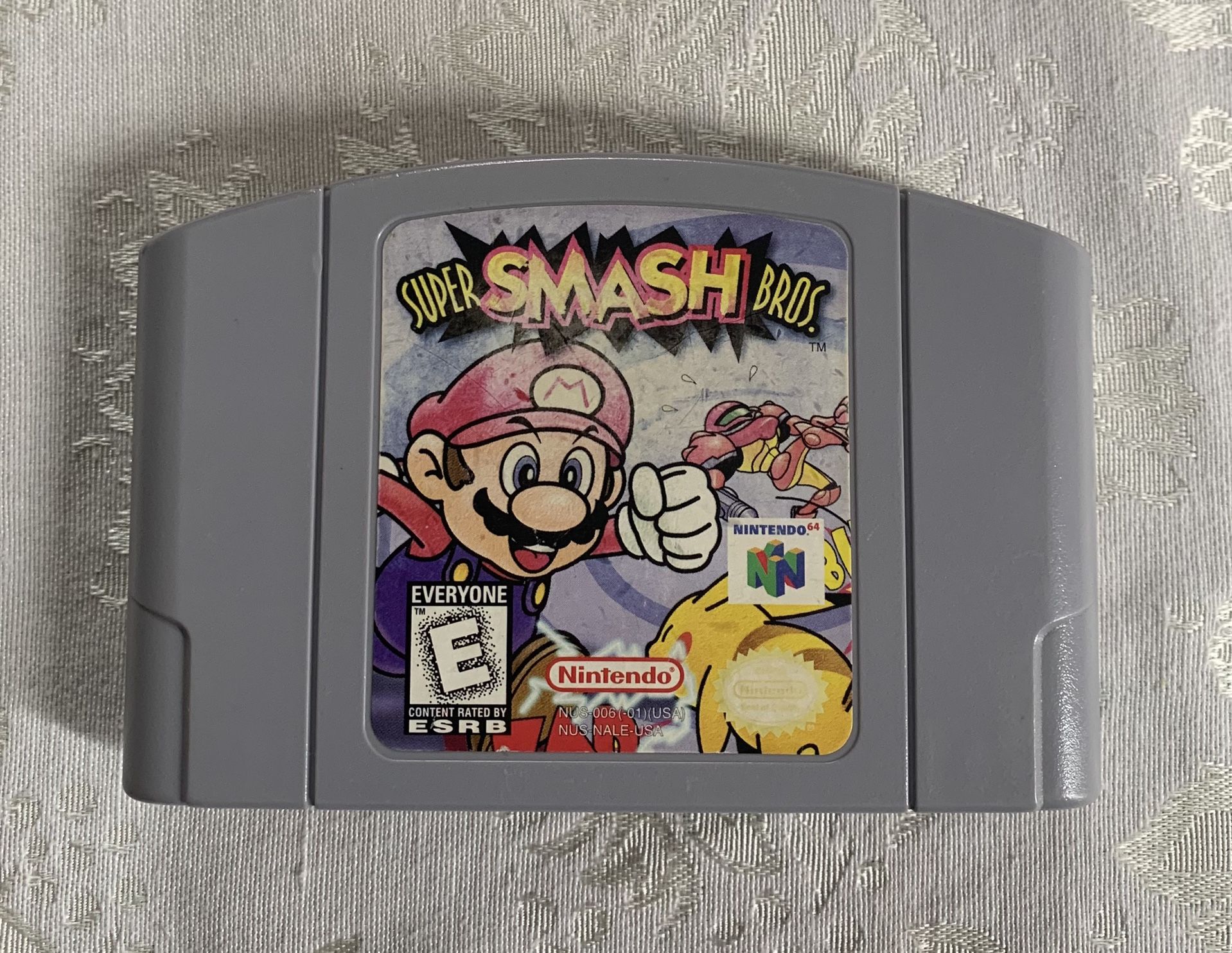 Super Smash Bros N64 Nintendo 64  ~ Authentic ~ Tested & Working